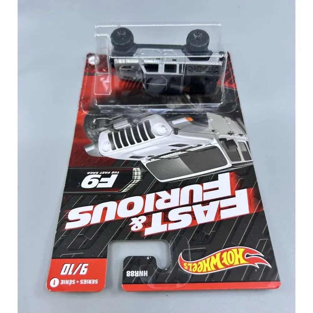 Hot Wheels '20 JEEP Gladiator Fast & Furious F9 Silver 9/10 Diecast 1:64 Mattel